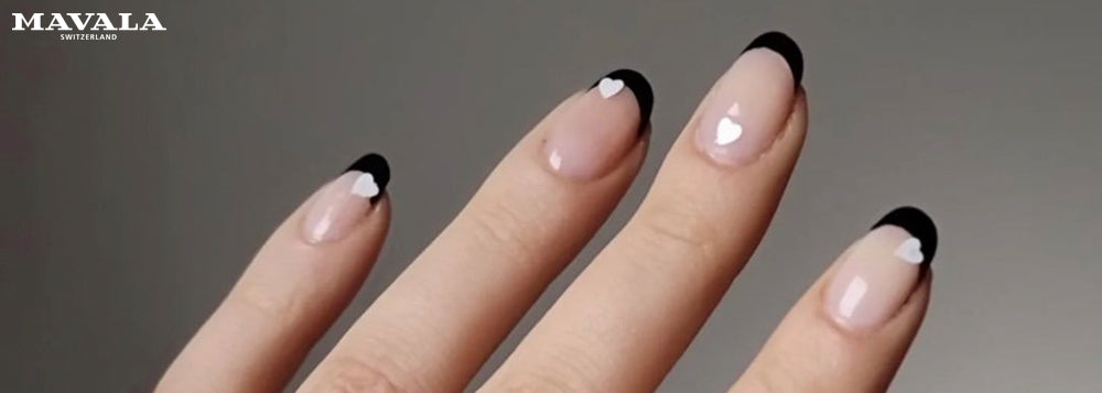 An easy, at-home French manicure