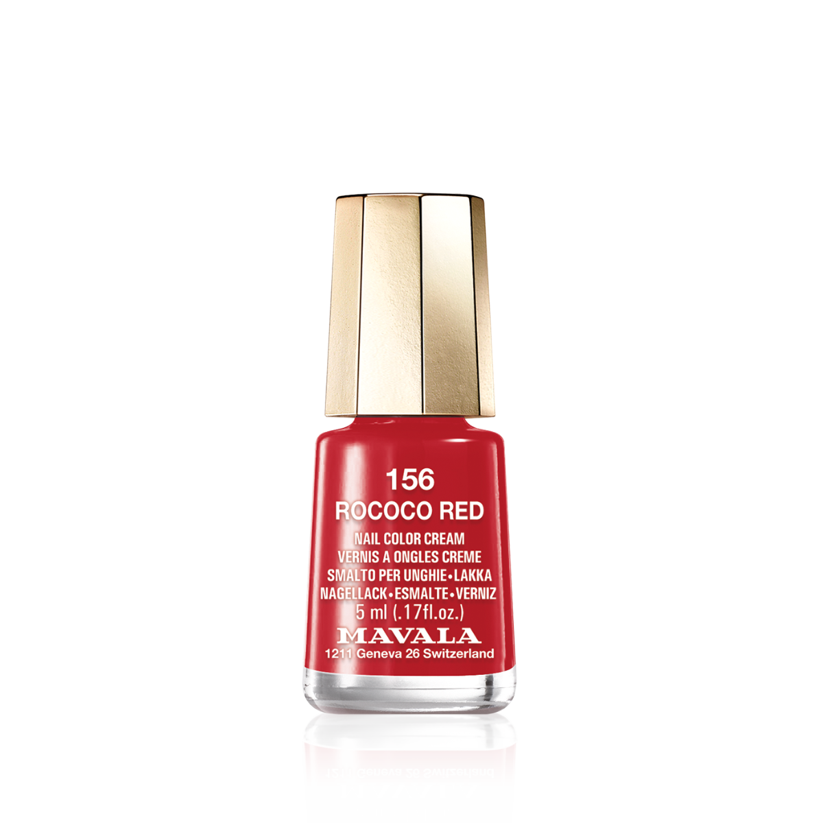 Mini Color Nail Polish Red