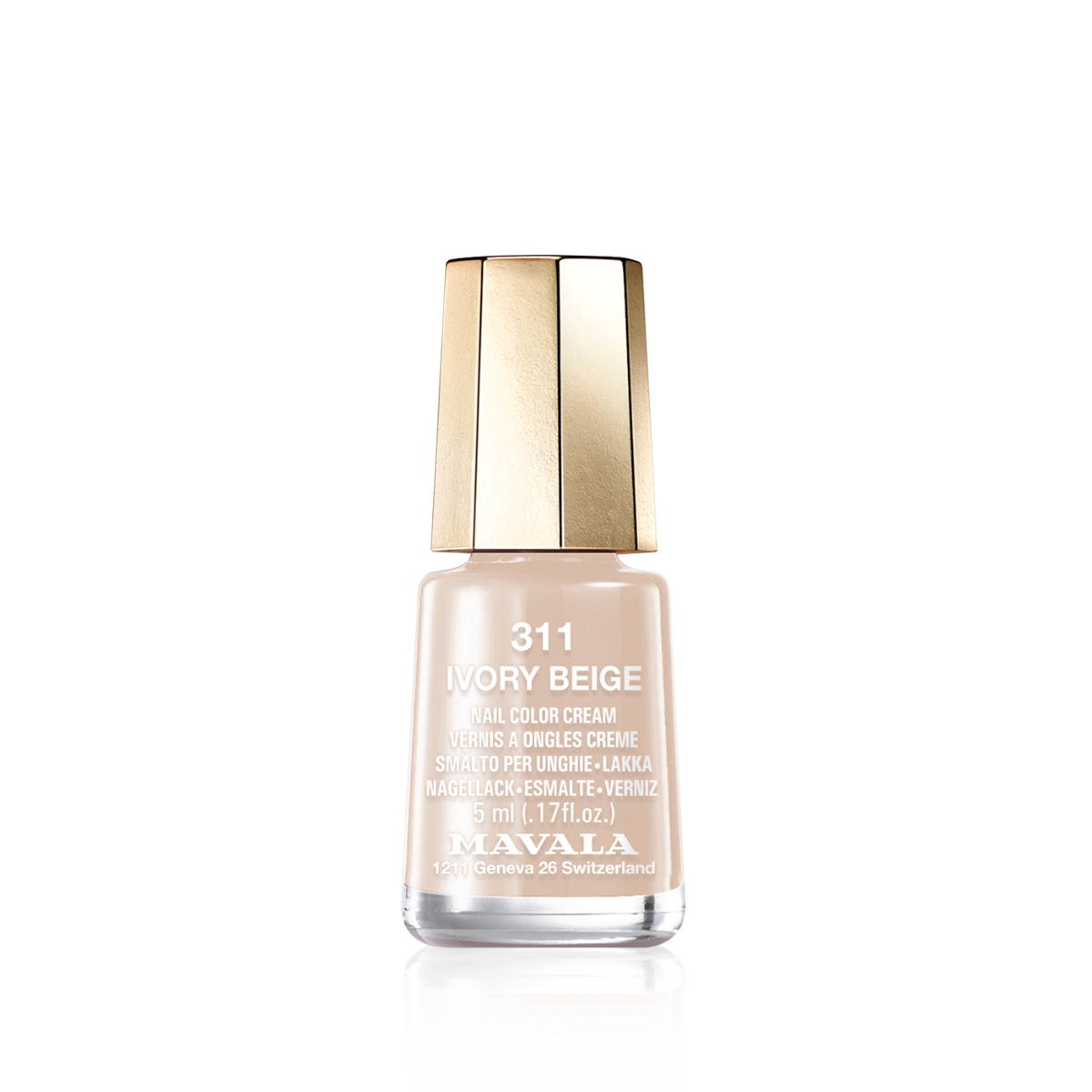 Mini Color Nail Polish Nude
