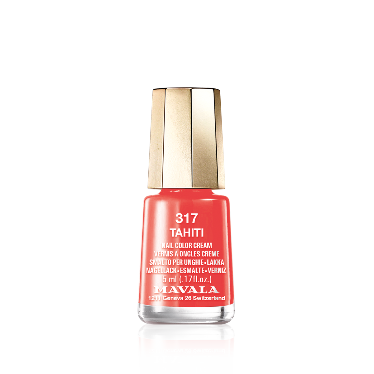 Mini Color Nail Polish Coral