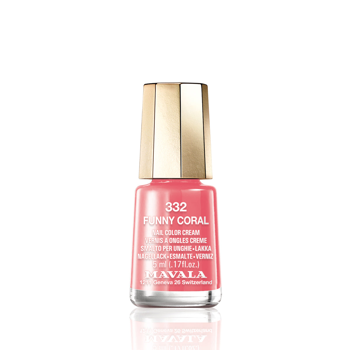 Mini Color Nail Polish Coral