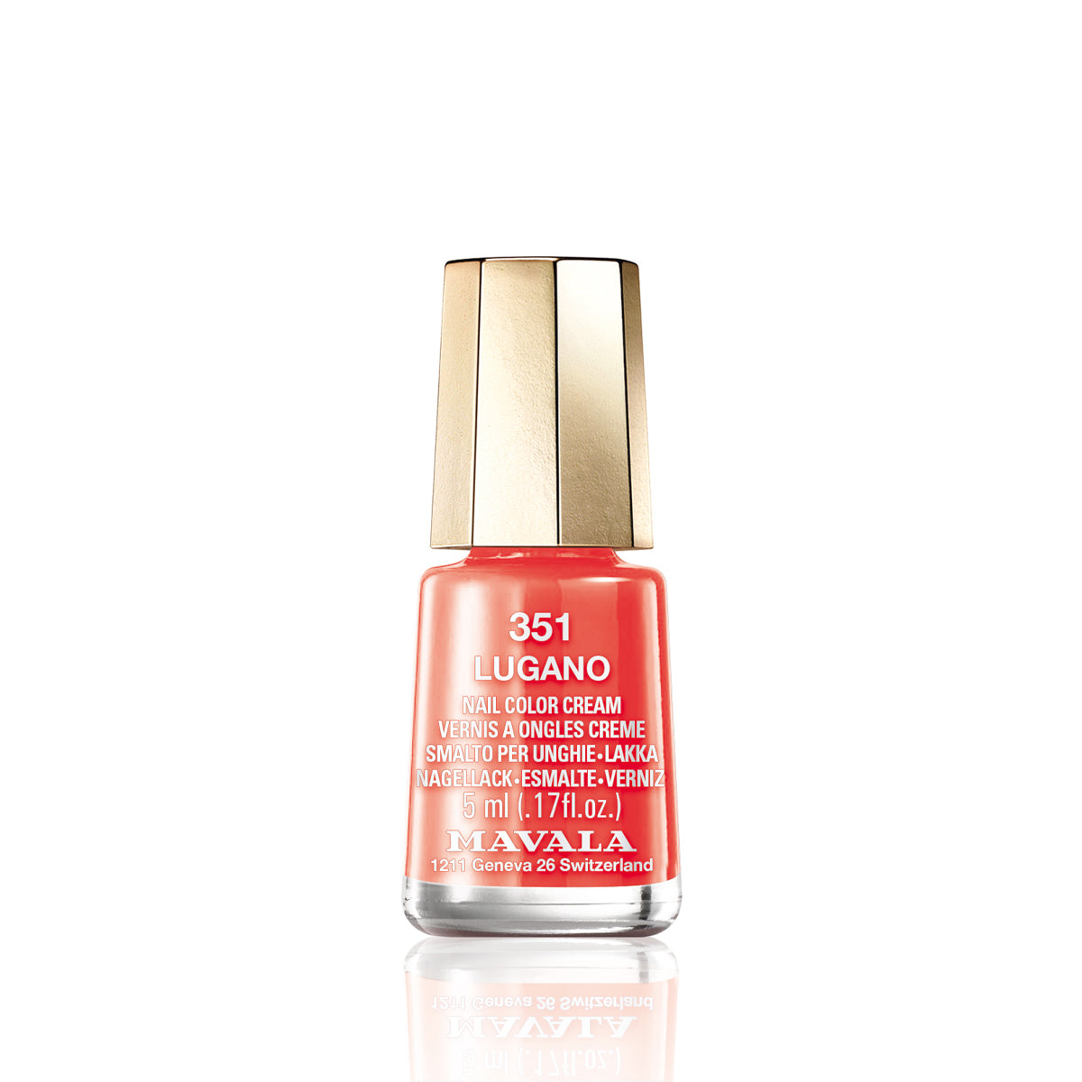 Mini Color Nail Polish Red