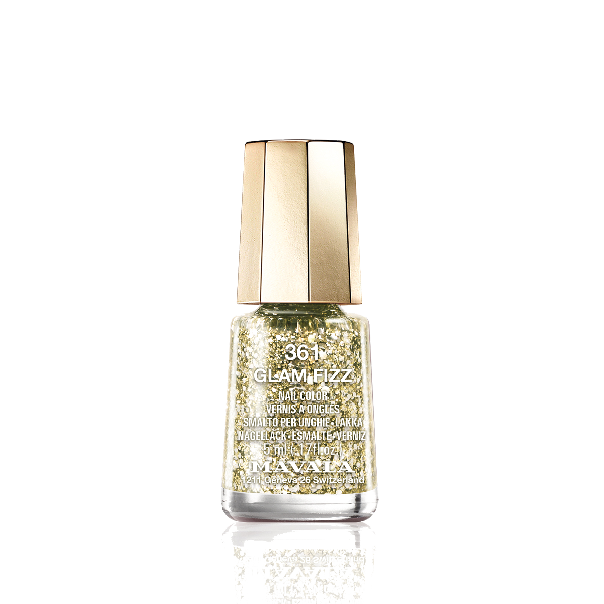 Mini Color Nail Polish Glitter