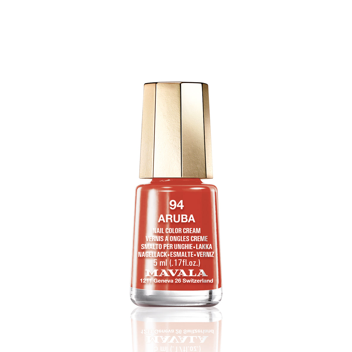 Mini Color Nail Polish Red