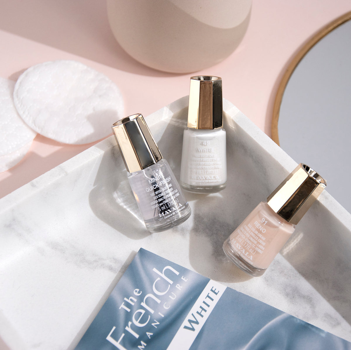 French Manicure Kit White