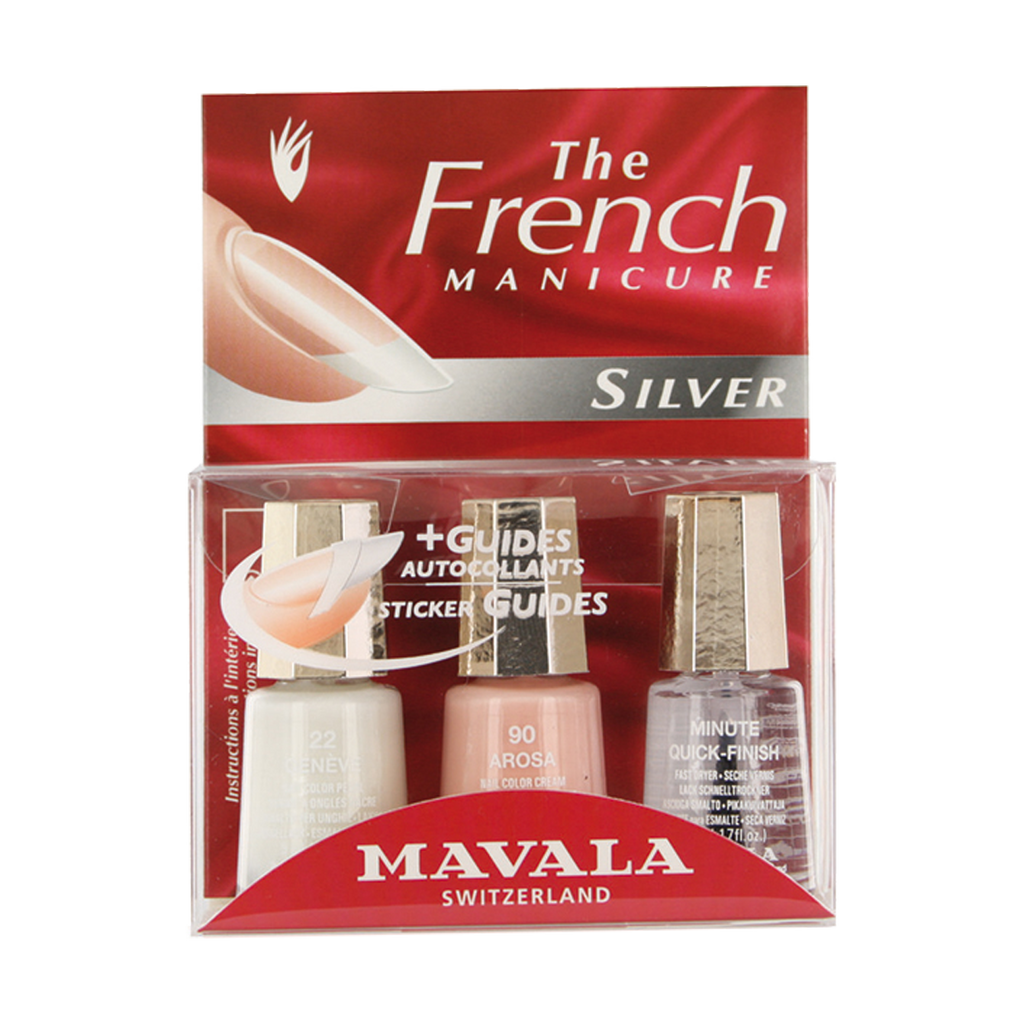 French Manicure Kit Silver