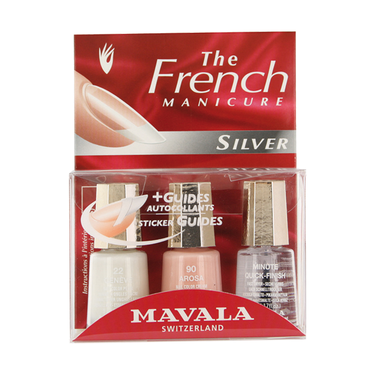 French Manicure Kit Silver