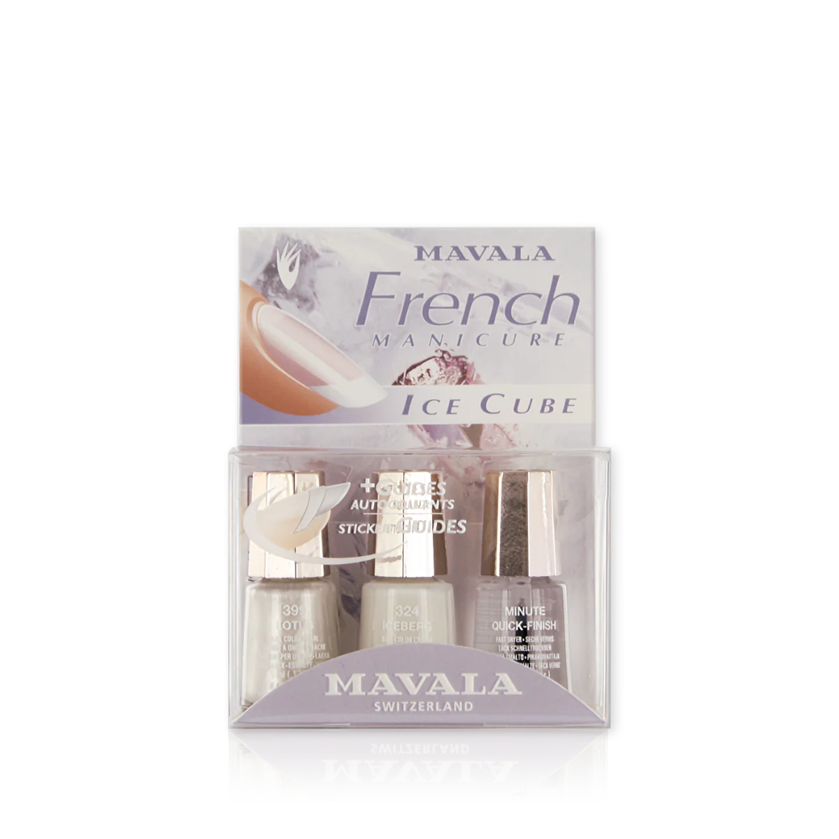 French Manicure Kit Ice Cube