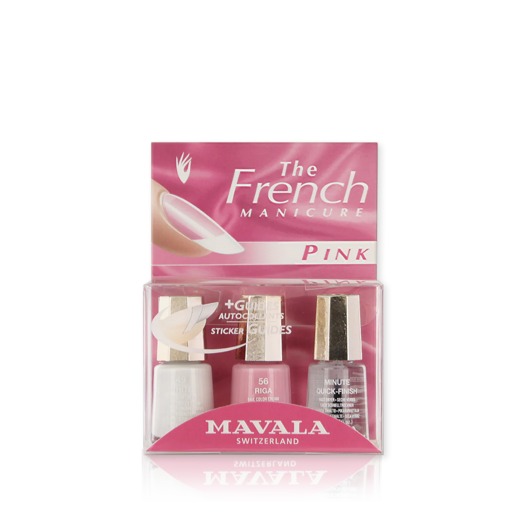 French Manicure Kit Pink