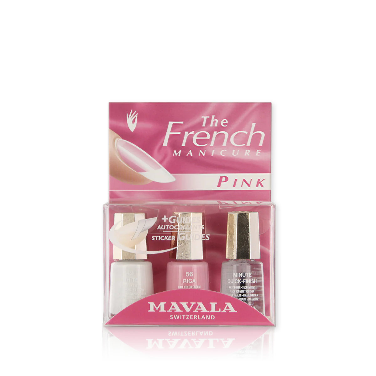 French Manicure Kit Pink