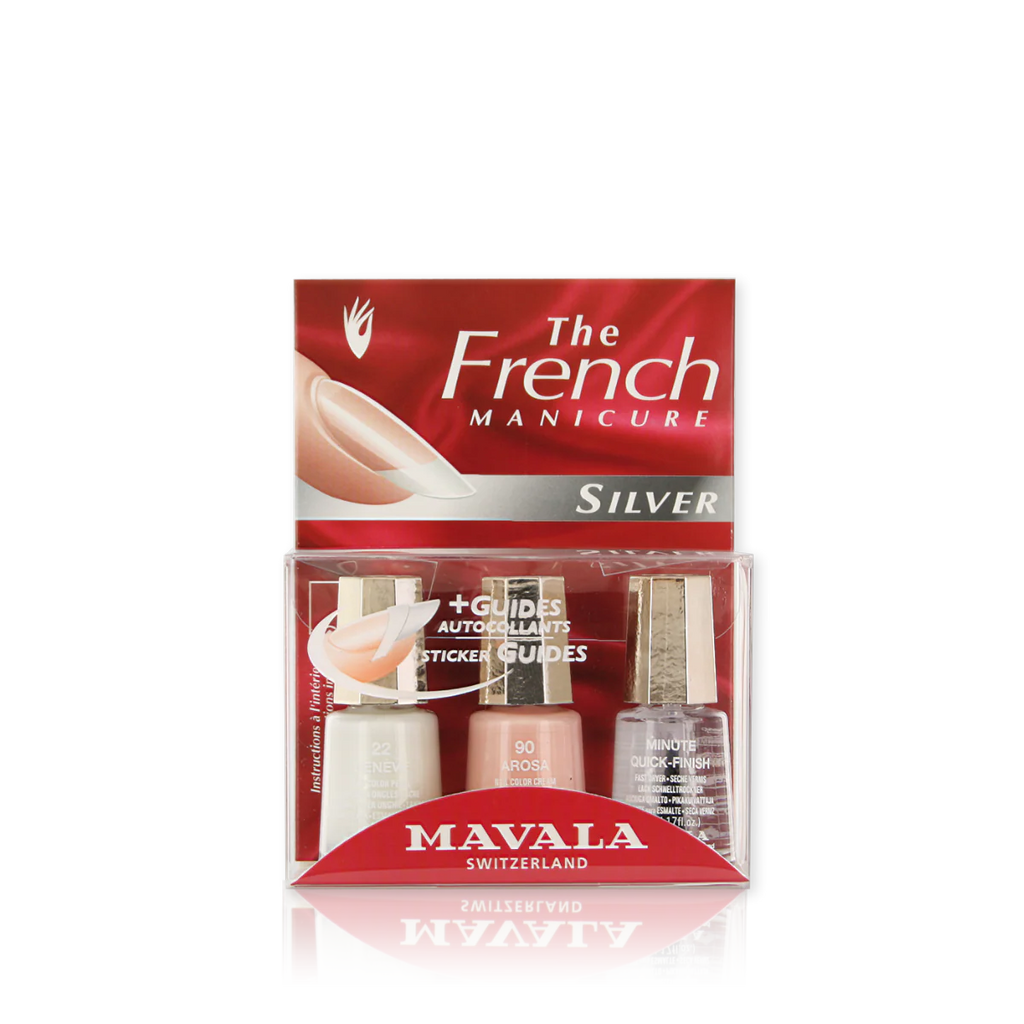 French Manicure Kit Silver