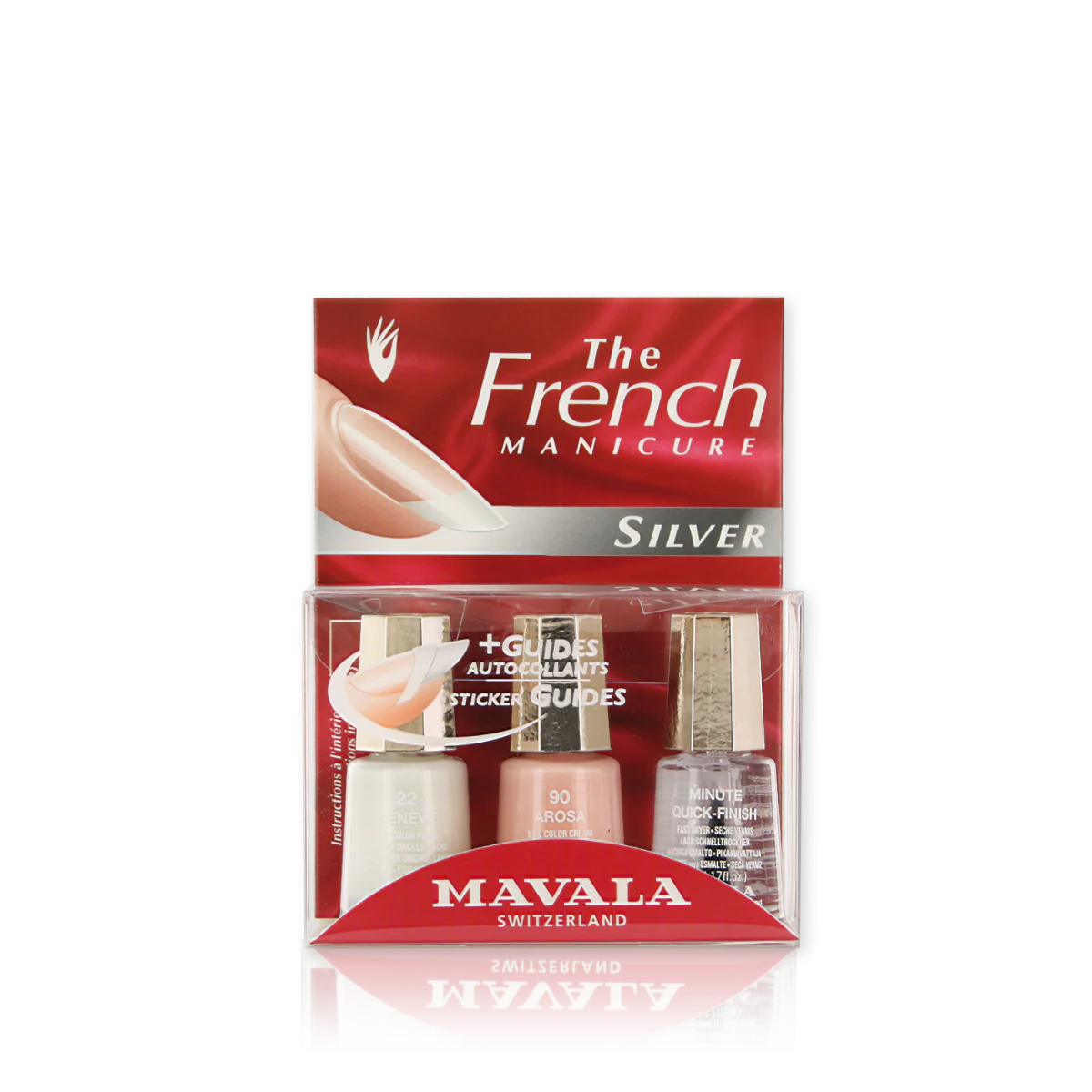 French Manicure Kit Silver