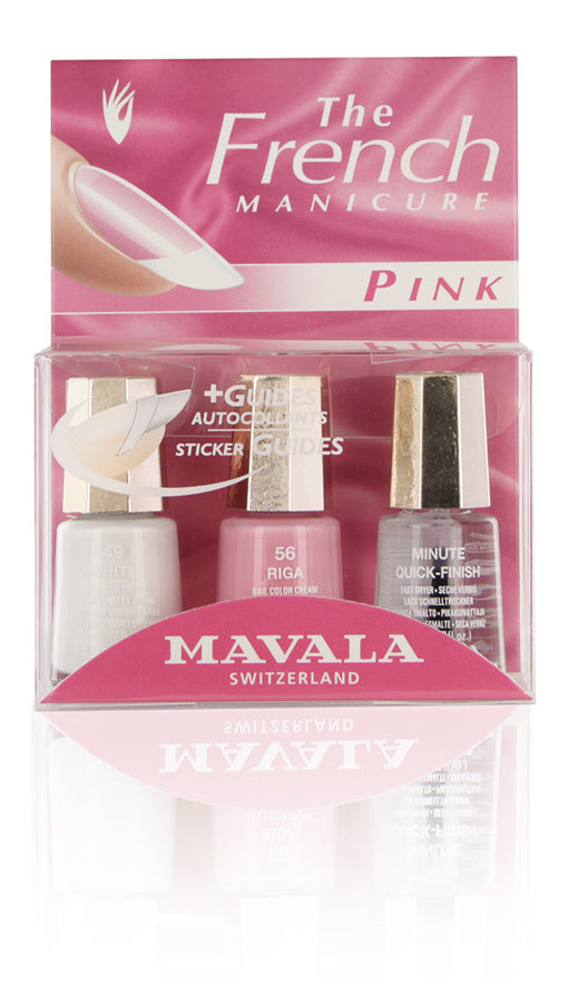 French Manicure Kit Pink