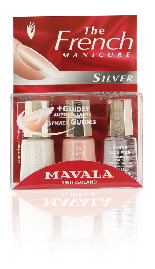 French Manicure Kit Silver