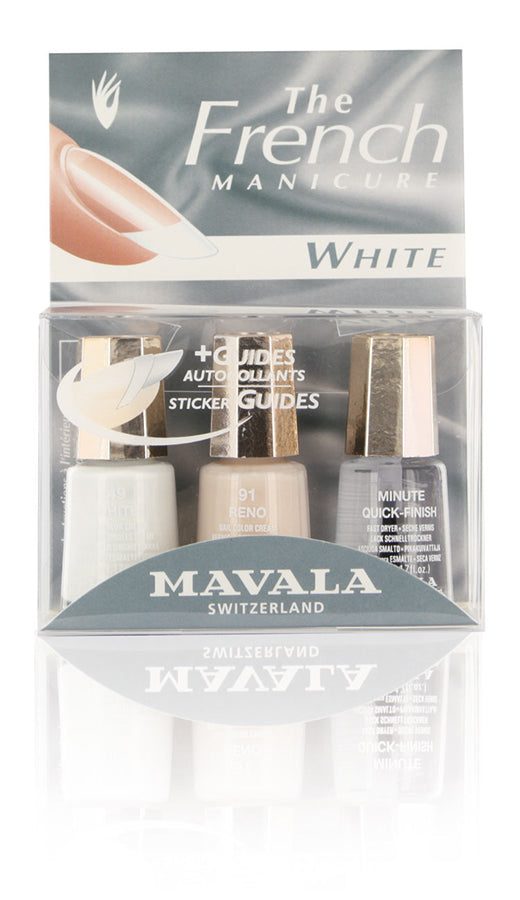 French Manicure Kit White