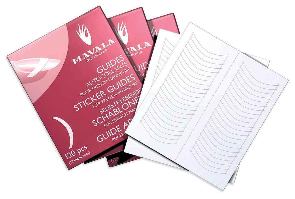 Sticker Guide Material French Manicure Sticker Guides | Mavala Switzerland